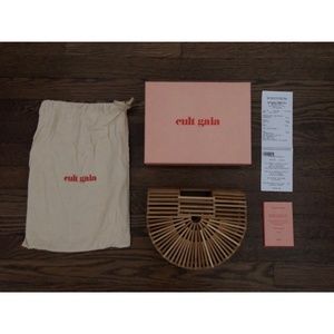 Cult Gaia Mini Ark Bag in Natural